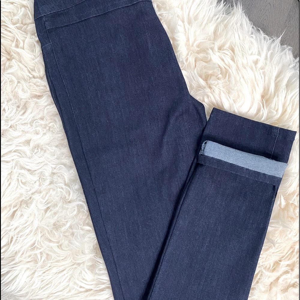 Denim leggings